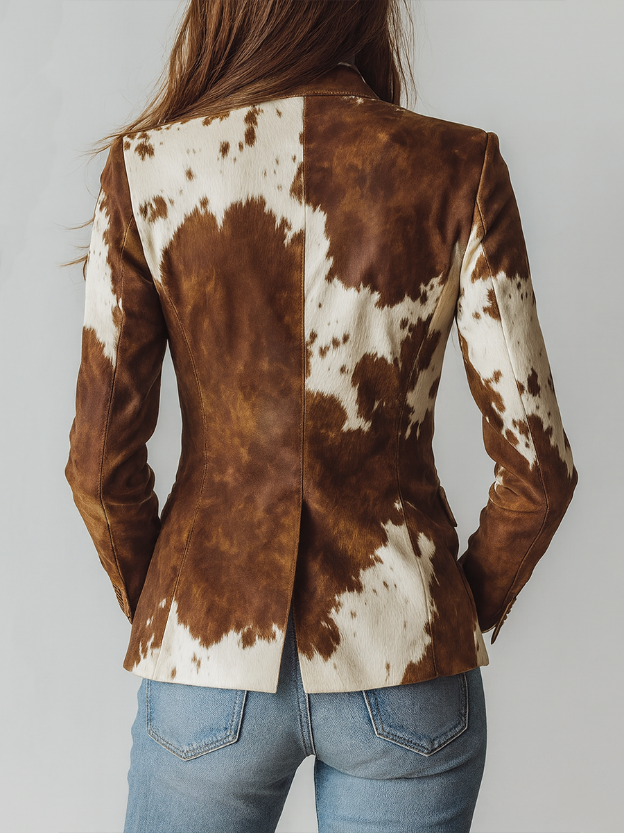 Priscilla | Blazer com Estampa Marcante