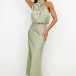 Tyra | Vestido de soirée elegante com decote halter
