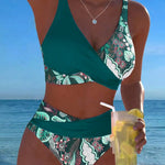 ESTER™ | Bikini Contraste Cor Moda Floral