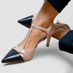 Evrardine - Sapatos bicolor