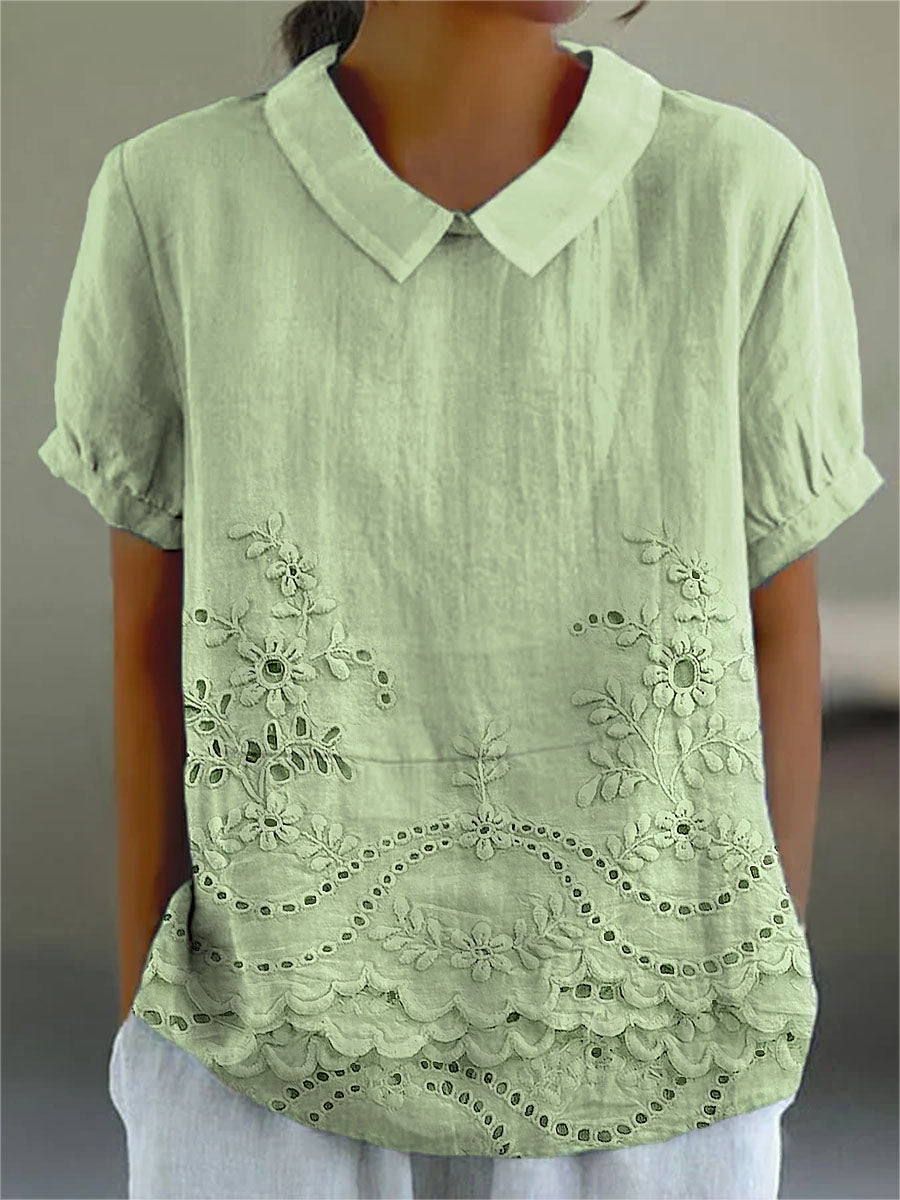 Lily™ | Camisa bordada