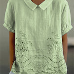 Lily™ | Camisa bordada