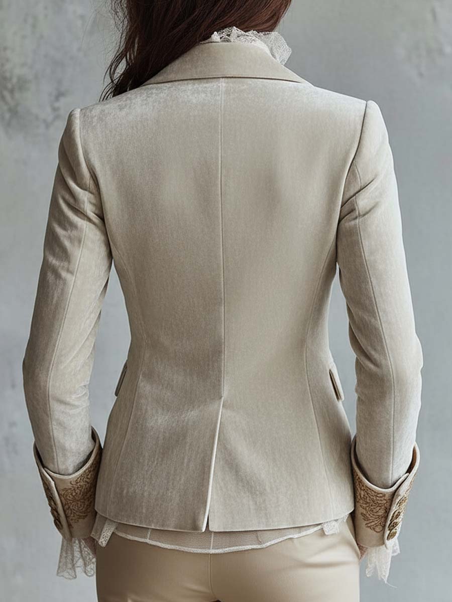 Amberly | Blazer Tailored Bordado