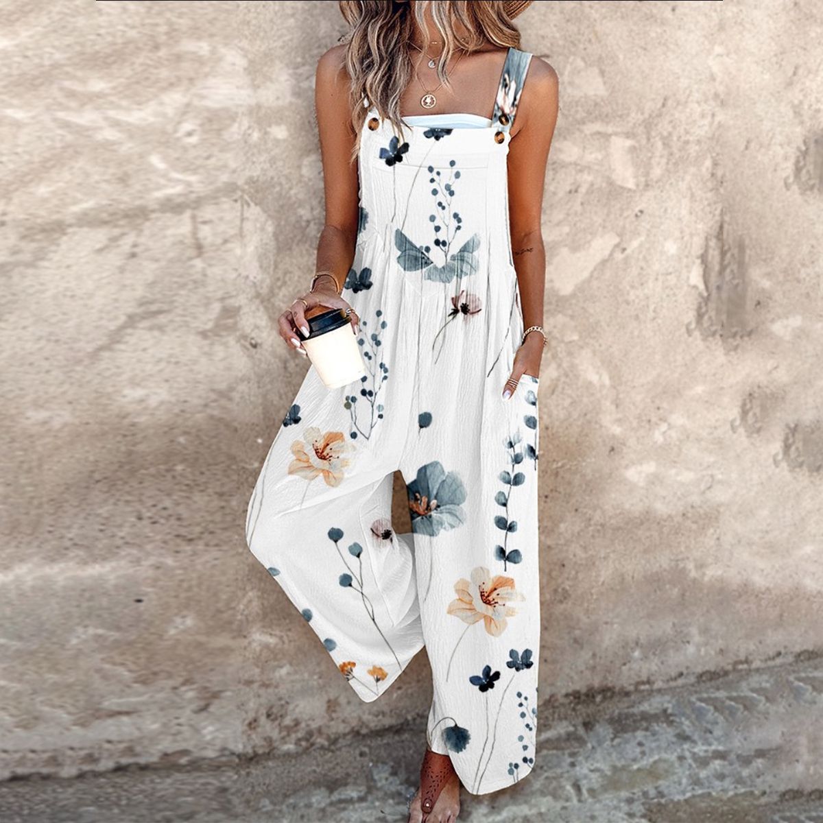 Combinado todo de trabalho estampado