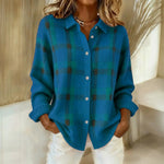 Janette™ | Pull em malha xadrez