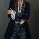 Gabrielle | Casaco Longo Bordado