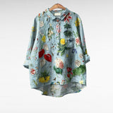 Béatrice | Blusa de Linho Elegante de Verão