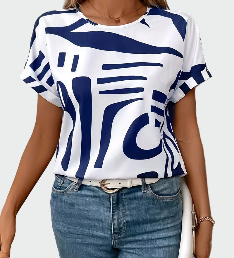 Blusa elegante de verão
