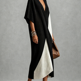 Véra | Vestido Ébano e Marfim
