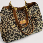 Lévrier – Sacola de Compras em Lona Leopardo