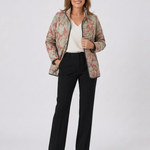 Casaco Acolchoado Damas Terracota Pauline