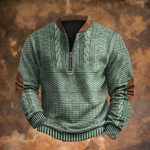 João - Pullover de malha com fecho