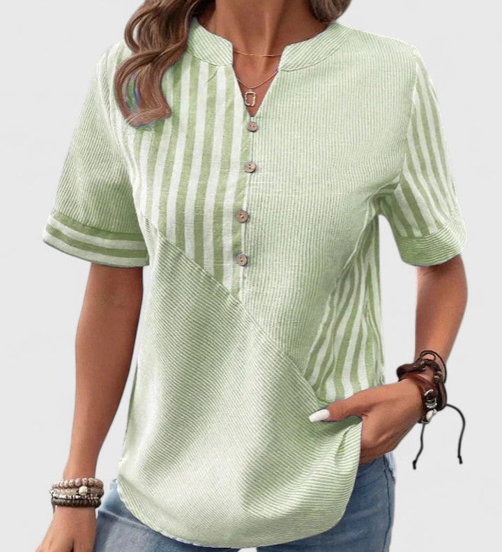 Gigi™ | Blusa às riscas