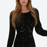 Inari | Vestido curto com lantejoulas