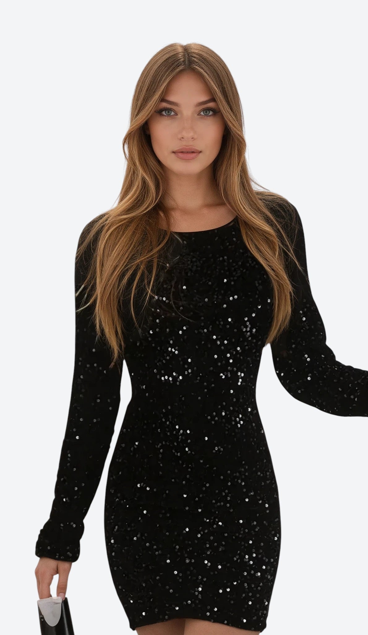 Inari | Vestido curto com lantejoulas