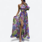 Filippa | Vestido assimétrico de uma só manga