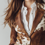 Priscilla | Blazer com Estampa Marcante