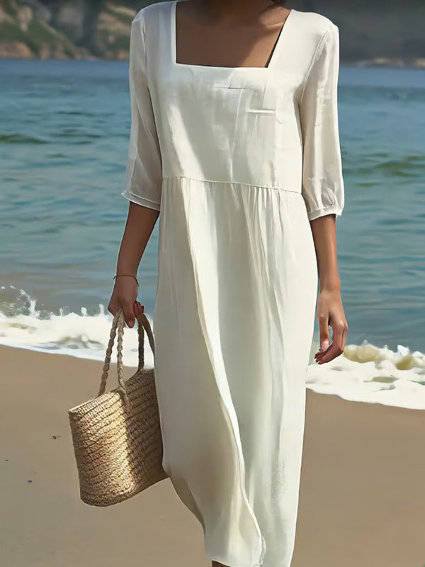Vestido informal de mulher.