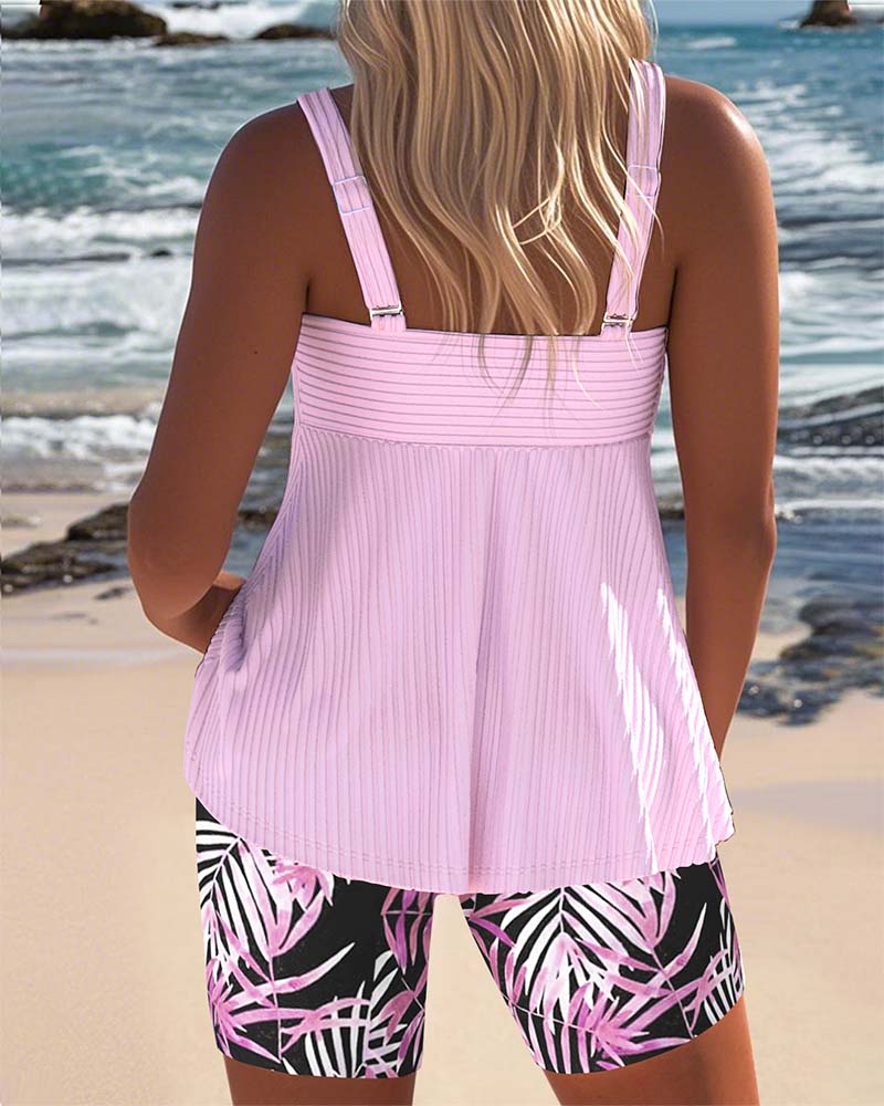Laluna® | Conjunto Tankini colorido