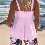 Laluna® | Conjunto Tankini colorido