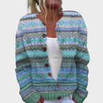 Isabel - Cardigan Floral de Outono