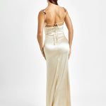 Pixie | Vestido longo em satin