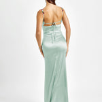 Pixie | Vestido longo em satin