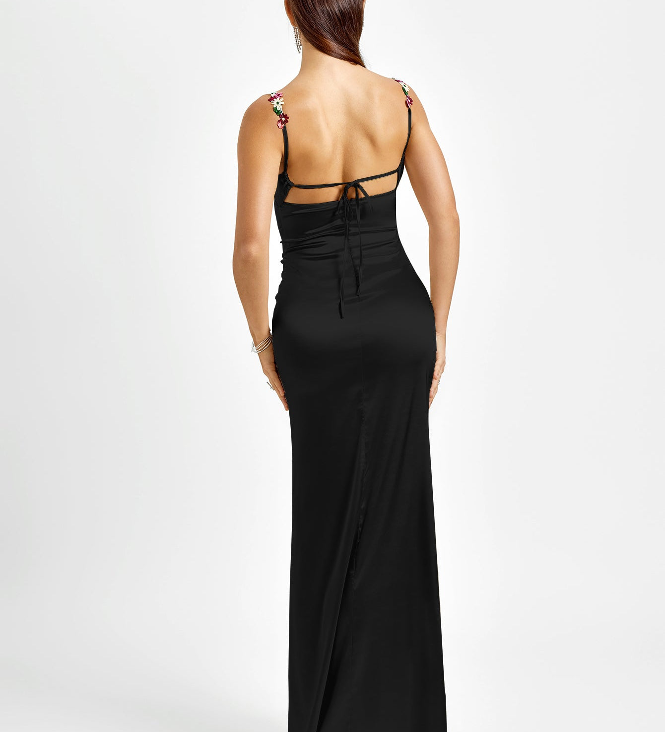 Pixie | Vestido longo em satin