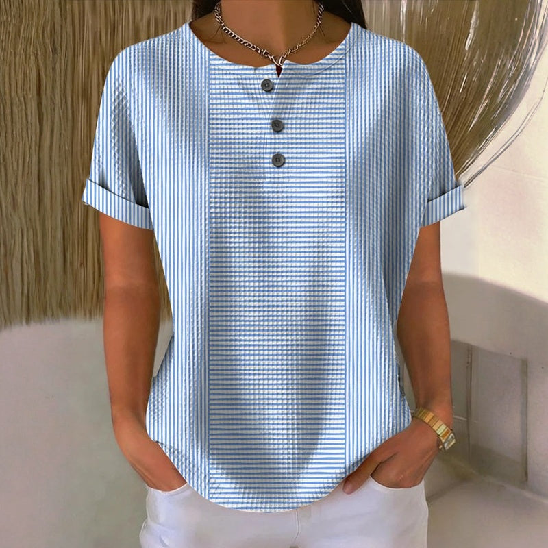 Lessie™ | Blusa riscada
