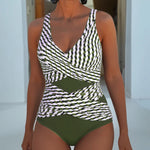 Ashley™ | Traje de banho com design cruzado para estilo casual de resort