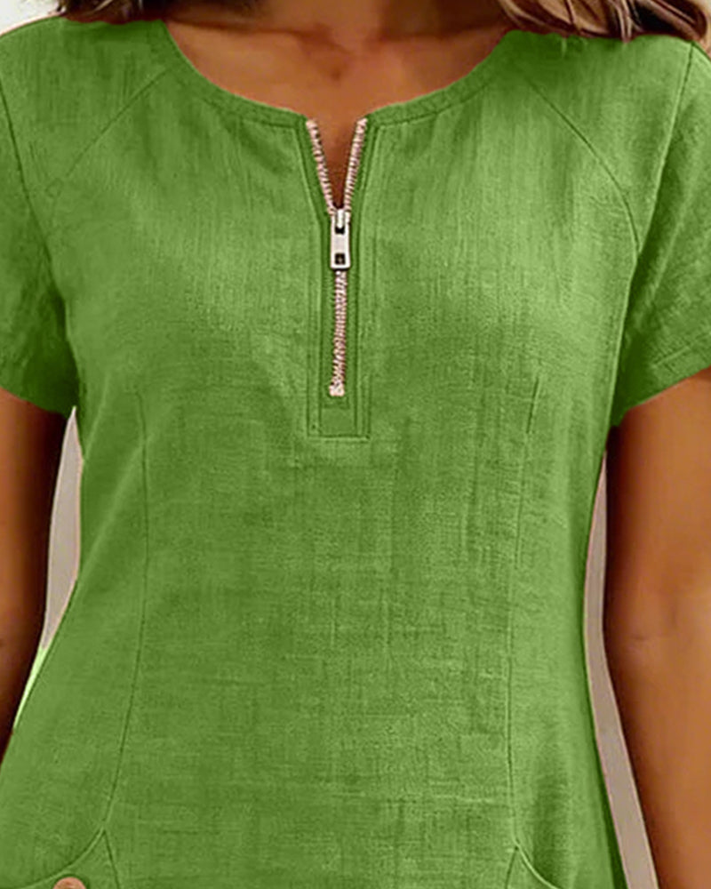Vestido Lina — A elegância natural no dia a dia