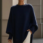 Livia – Sweater poncho oversized suave