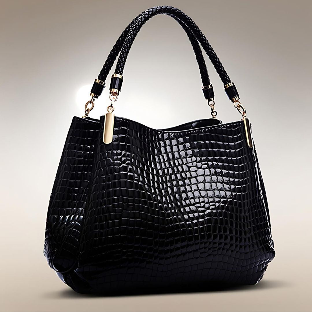 Lusso Milano - Bolsas de Crocodilo para Ombro