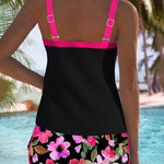 Laluna® | Conjunto Tankini elegante em duas peças