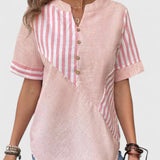 Gigi™ | Blusa às riscas