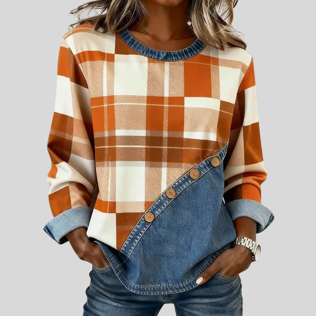 Constance | Pull Patchwork Boémio