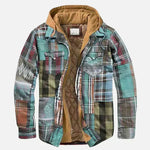 Varel | Casaco patchwork xadrez