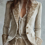 Amberly | Blazer Tailored Bordado