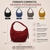 Viola | Bolsa de Ombro em Verde Oliva