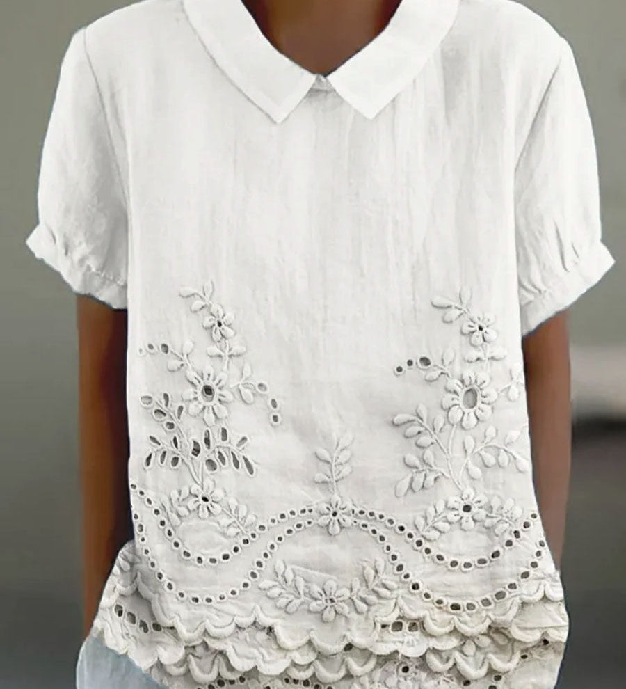 Lily™ | Camisa bordada