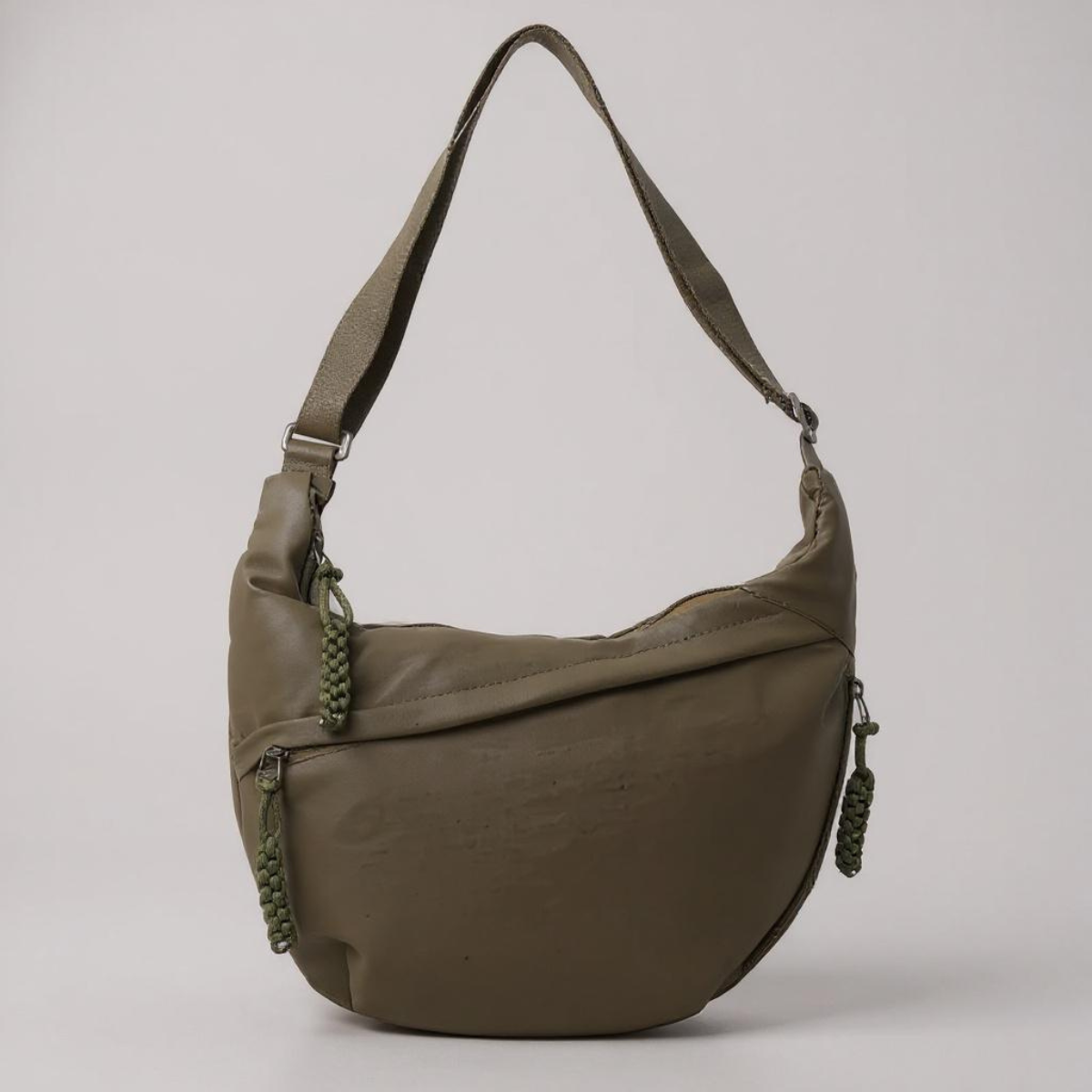 Viola | Bolsa de Ombro em Verde Oliva