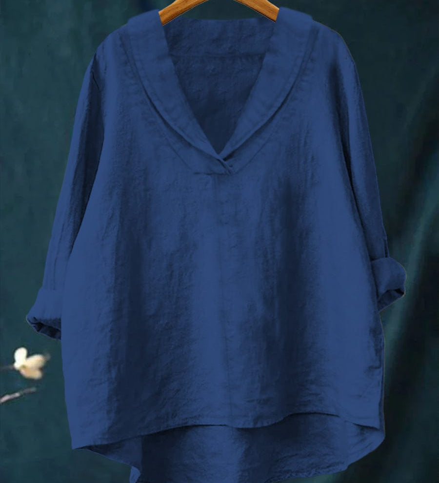 Samantha | Blusa de Linho Elegante para o Verão