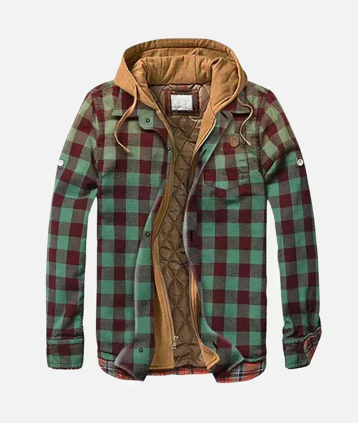 Varel | Casaco patchwork xadrez