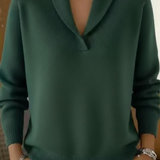Encarna | Camisola com Gola em Bico - 4