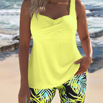 Laluna® | Conjunto Tankini colorido