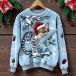 Noëlle | Pullover de Natal suave e estruturado