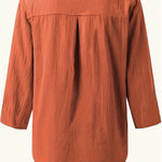 Solénya™ | Blusa de algodão-linho