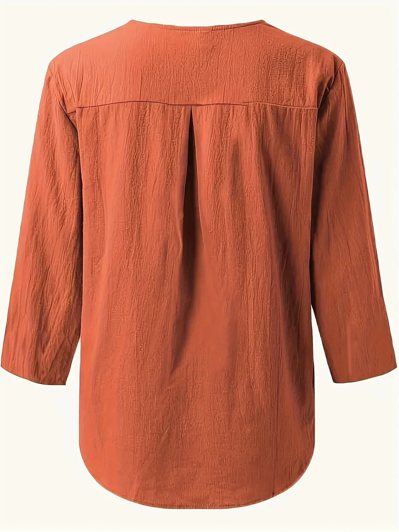 Solénya™ | Blusa de algodão-linho