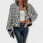 Raquel - Casaco de Leopardo Elegante