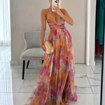 Giselle | Maxi Vestido Urokliwy com Padrão Floral